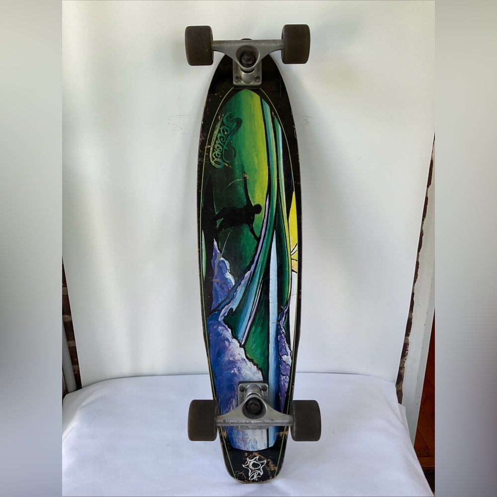Sector9 Surfing Skateboard Longboard/Sector Wheels Mission Gullwing 33.5”